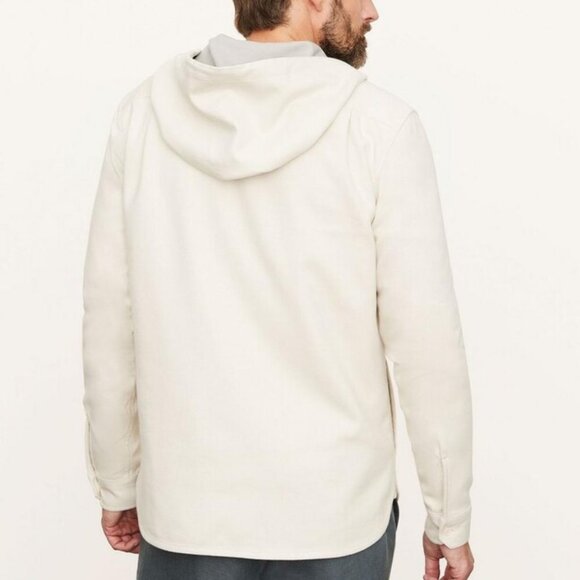 New VINCE hooded twill jacket with tags - Cream - XXL - Picture 2 of 6